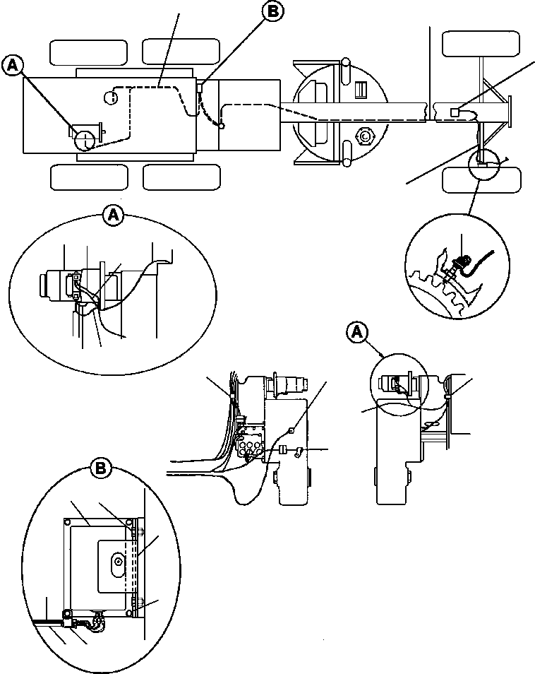 Graders DRESSTA / 830 S/N U200000-U200416(830A1) / AWD ELECTRICAL SYSTEM(08-014 : 08-014)