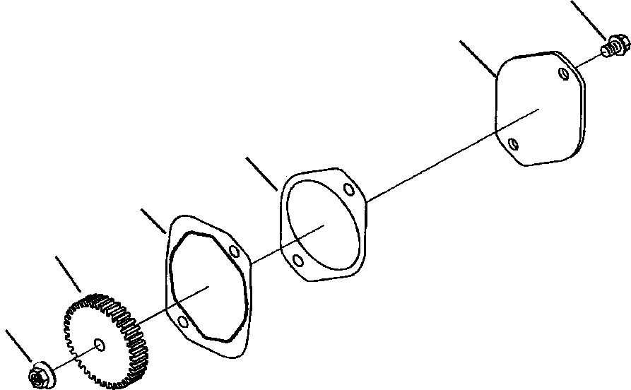 Graders DRESSTA / 850B S/N U202575-UP & 850C S/N U202727-UP(850BC) / FIG. A7115-A3A4 FRONT GEAR TRAIN ACCESSORY DRIVE(A-090 : A7115-A3A4)