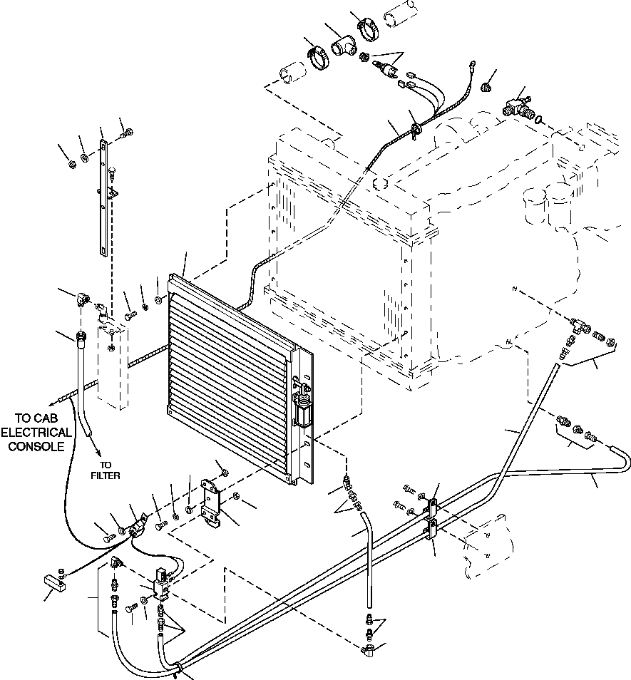 Graders DRESSTA / 850B S/N U202575-UP & 850C S/N U202727-UP(850BC) / FIG. C5140-01A0 RADIATOR SHUTTER(C-014 : C5140-01A0)