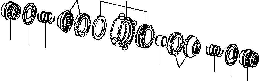 Graders DRESSTA / 850B S/N U202575-UP & 850C S/N U202727-UP(850BC) / FIG. F5550-01A13 DIFFERENTIAL - NO-SPIN(F-064 : F5550-01A13)