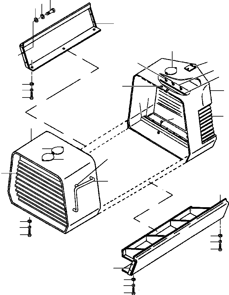 Graders DRESSTA / 850B S/N U202575-UP & 850C S/N U202727-UP(850BC) / FIG. M5100-01A0 TRIM GROUP(M-002 : M5100-01A0)