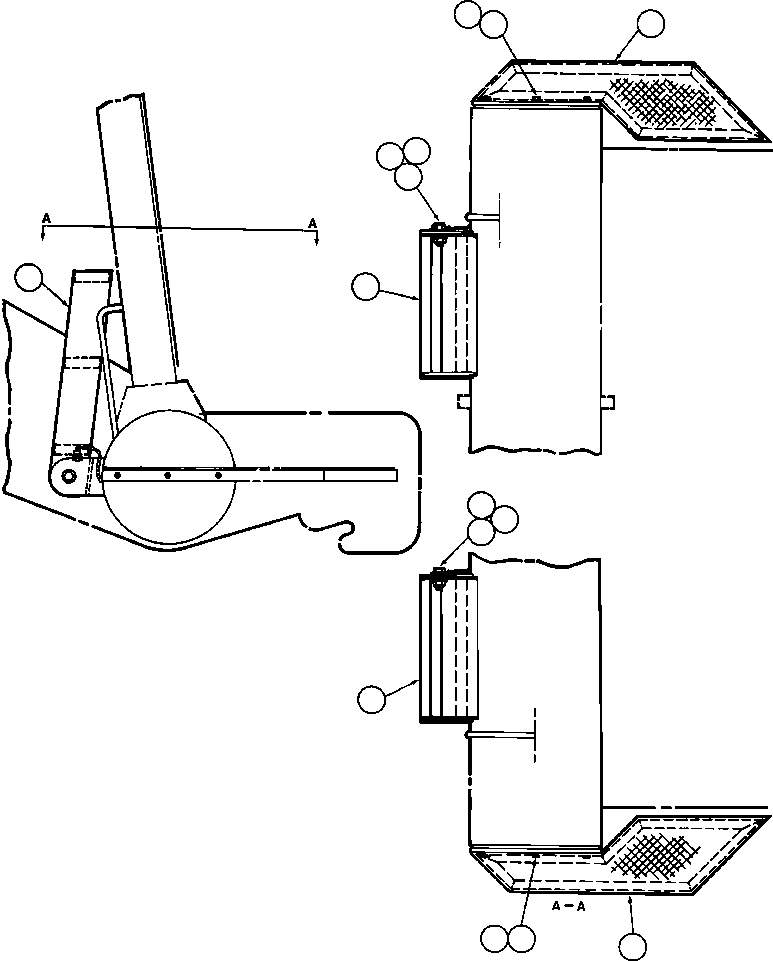 Dump Trucks Komatsu / AFE32-AA 830E S/N 31807  MT. THORLEY(AFE32-AA) / ACCESS LADDER & STEP INSTALLATION(020 : 40077)