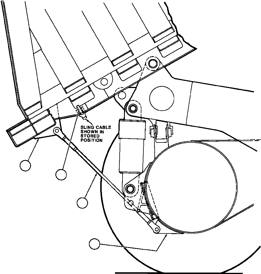 Dump Trucks Komatsu / AFE32-AA 830E S/N 31807  MT. THORLEY(AFE32-AA) / BODY CABLE SLING INSTALLATION(190 : 40170)