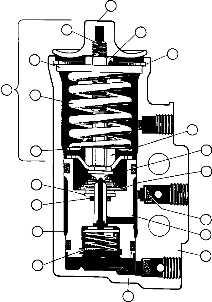 Dump Trucks Komatsu / AFE32-AA 830E S/N 31807  MT. THORLEY(AFE32-AA) / AIR GOVERNOR VALVE ASSM (VW5504)(292 : 30301)