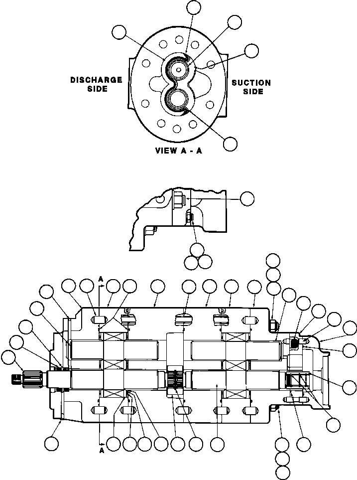 Dump Trucks Komatsu / AFE32-AA 830E S/N 31807  MT. THORLEY(AFE32-AA) / HOIST PUMP ASSEMBLY (PB7943)(382 : 40252)
