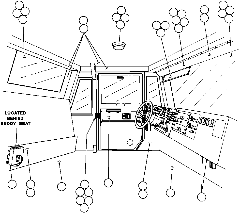 Dump Trucks Komatsu / AFE32-AC 830E                 FORDING SYNCRUDE(AFE32-AC) / CAB ASSM - 2 (PB8126)(130 : 40353)