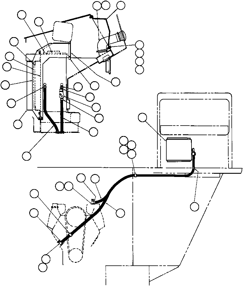 Dump Trucks Komatsu / AFE32-AC 830E                 FORDING SYNCRUDE(AFE32-AC) / HEATER PIPING & INSTL(162 : 40258)