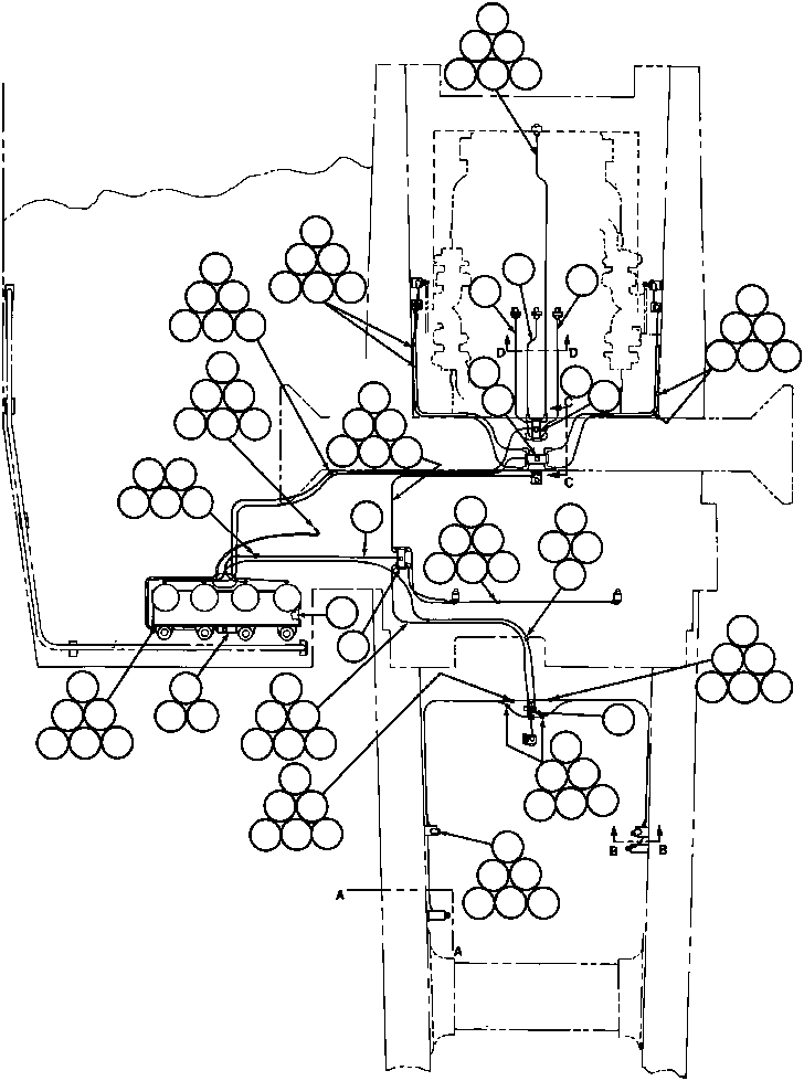 Dump Trucks Komatsu / AFE32-AC 830E                 FORDING SYNCRUDE(AFE32-AC) / FIRE CONTROL SYSTEM - 1(402 : 40318)