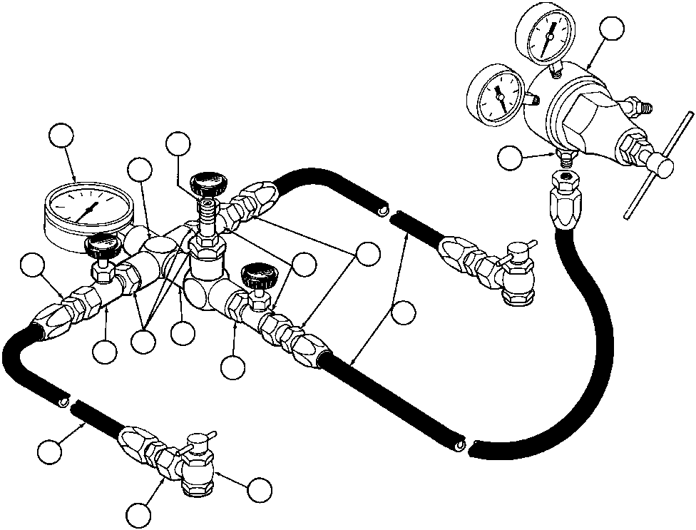 Dump Trucks Komatsu / AFE32-AC 830E                 FORDING SYNCRUDE(AFE32-AC) / HYDRAIR CHARGING KIT (VD4665)(410 : 20119)