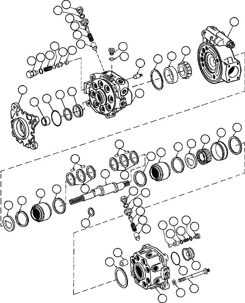 Dump Trucks Komatsu / AFE32-AV 830E S/N 31975 & 31976     DISPUTADA(AFE32-AV) / STEERING PUMP ASSM - 1 (PB6729)(112 : 40328)
