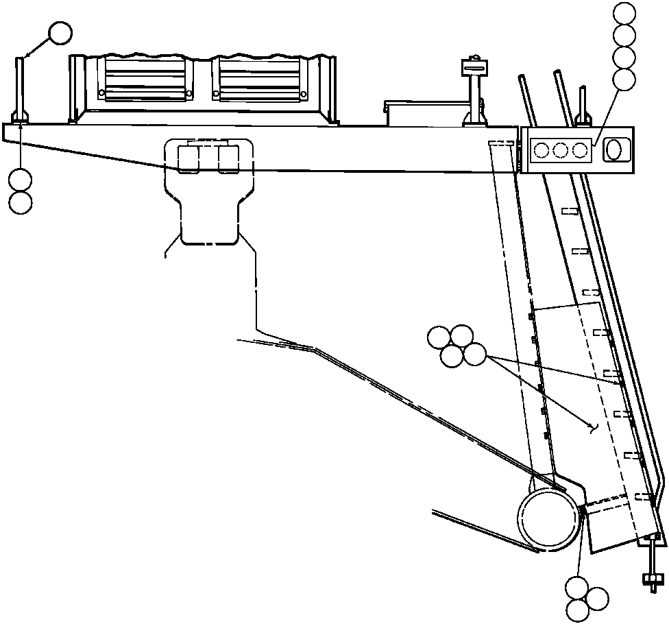 Dump Trucks Komatsu / AFE32-BA 830E                 ARCH MINERAL(AFE32-BA) / RIGHT DECK, HANDRAIL & DECK(012 : 40588)