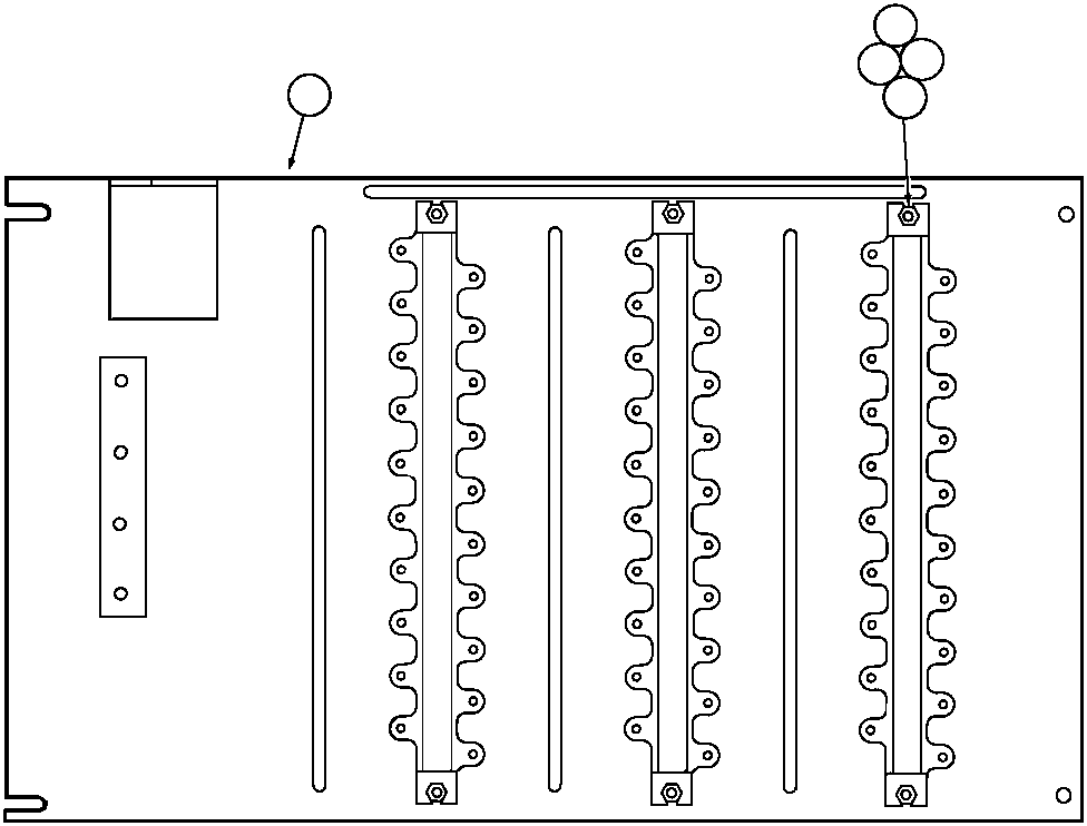 Dump Trucks Komatsu / AFE32-BA 830E                 ARCH MINERAL(AFE32-BA) / TERMINAL BLOCK PANEL ASSM(248 : 40038)