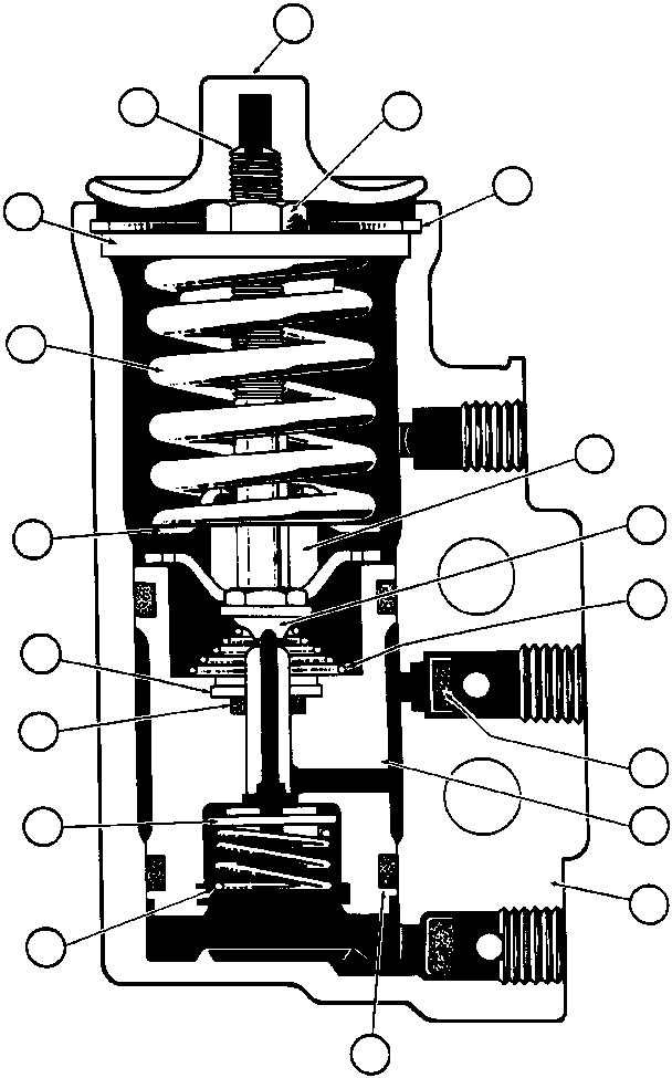 Komatsu parts book diagram for AFE32-BA 830E                 ARCH MINERAL: AIR GOVERNOR VALVE ASSM (VW5504)