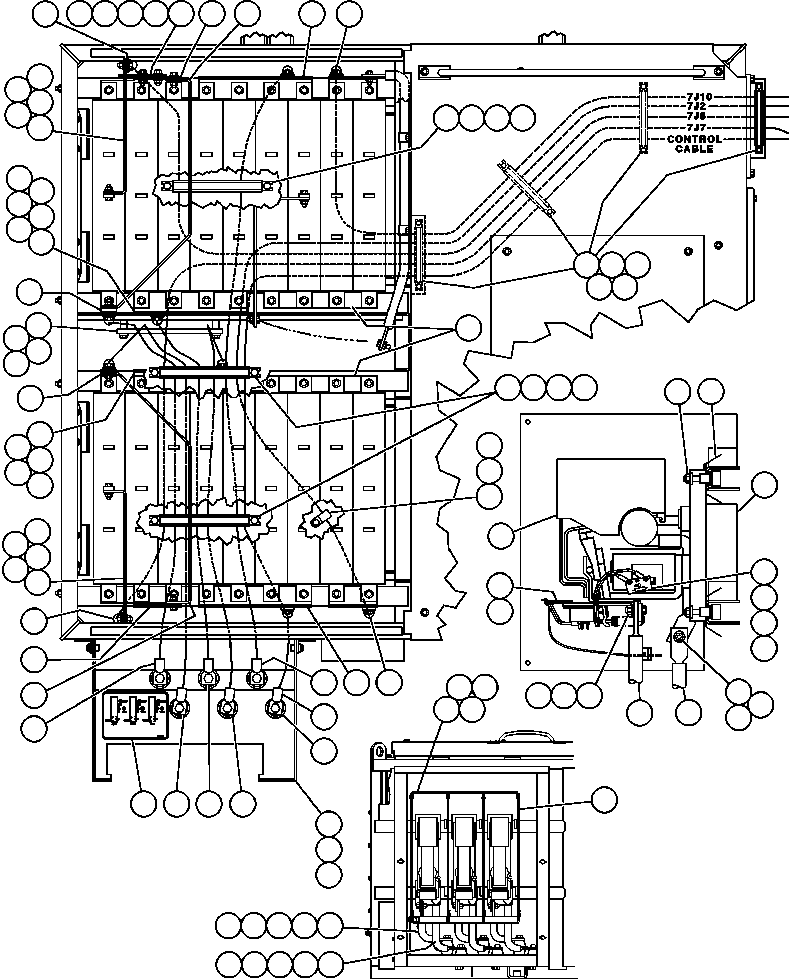 Dump Trucks Komatsu / AFE32-BE 830E S/N 32019 & 32123-32129 SUNCOR(AFE32-BE) / BLOWN GRID - 3 STEP, 18 ELEMENT - 3(198 : 40655)