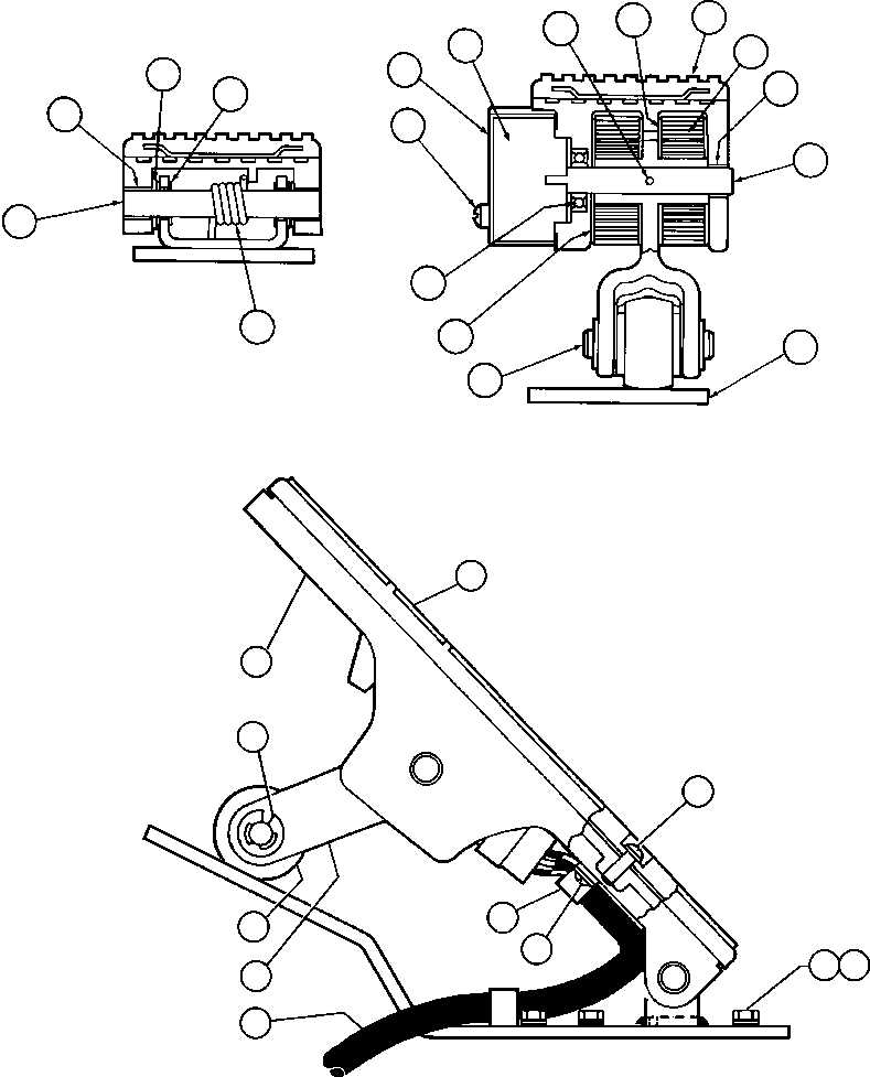 Dump Trucks Komatsu / AFE32-BF 830E S/N 32096 - 32102 & 32135 - 32139     ESCONDIDA(AFE32-BF) / THROTTLE INSTL(302 : 40531)