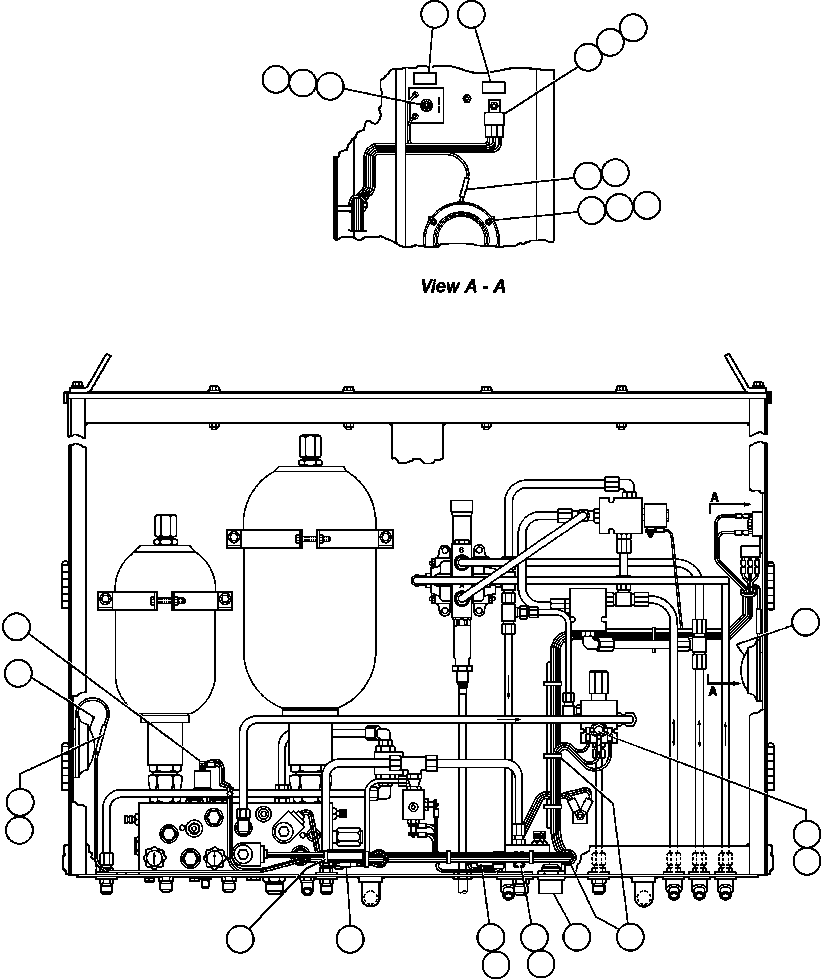 Dump Trucks Komatsu / AFE32-BF 830E S/N 32096 - 32102 & 32135 - 32139     ESCONDIDA(AFE32-BF) / BRAKE CABINET WIRING(380 : 41275)