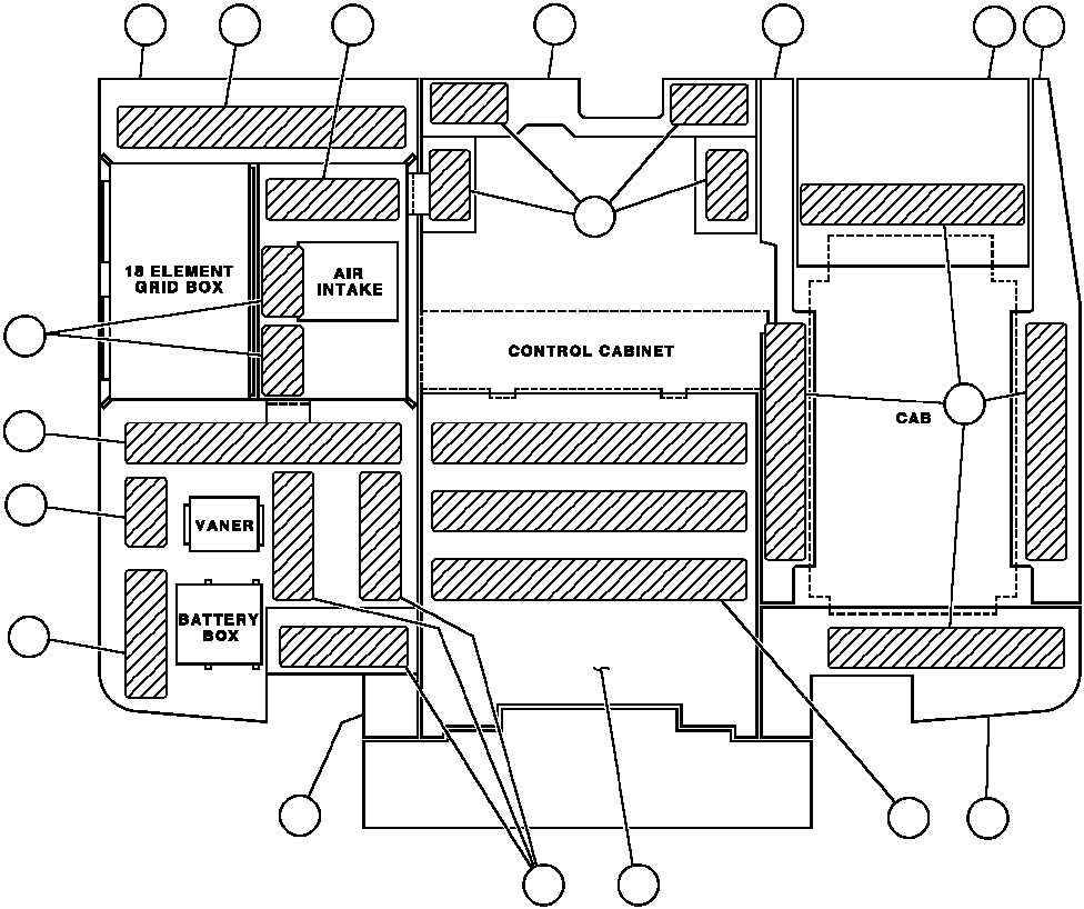 Dump Trucks Komatsu / AFE32-BQ 830E S/N 32229              SUNCOR(AFE32-BQ) / DECK SECTIONS & SAFETY WALK(020 : 40642)
