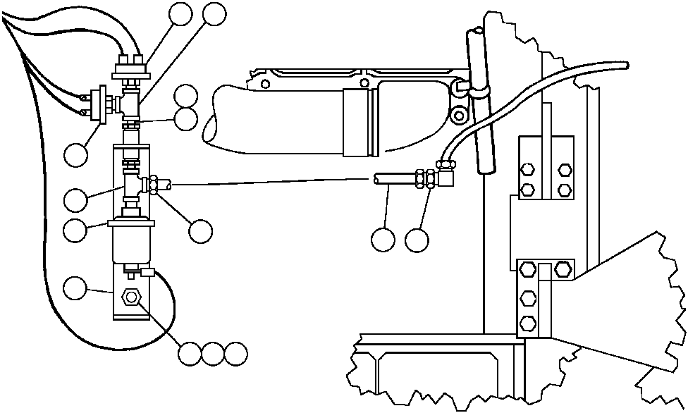 Dump Trucks Komatsu / AFE32-BQ 830E S/N 32229              SUNCOR(AFE32-BQ) / ENGINE OIL PRESSURE PIPING(056 : 41269)