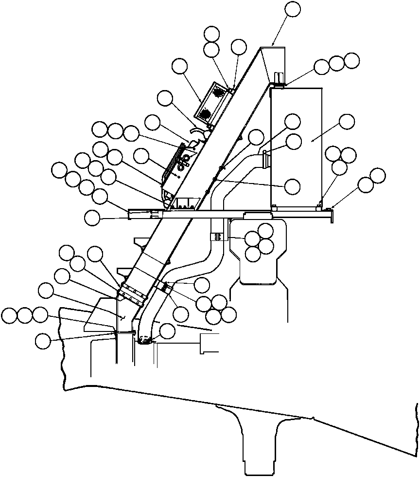 Dump Trucks Komatsu / AFE32-BQ 830E S/N 32229              SUNCOR(AFE32-BQ) / BLOWER INLET & COOLING AIR INSTL(190 : 40652)