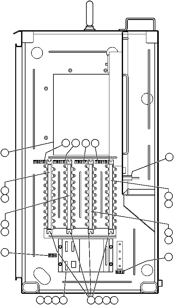 Dump Trucks Komatsu / AFE32-BQ 830E S/N 32229              SUNCOR(AFE32-BQ) / CONTROL CABINET ASSM - 8(238 : 41287)