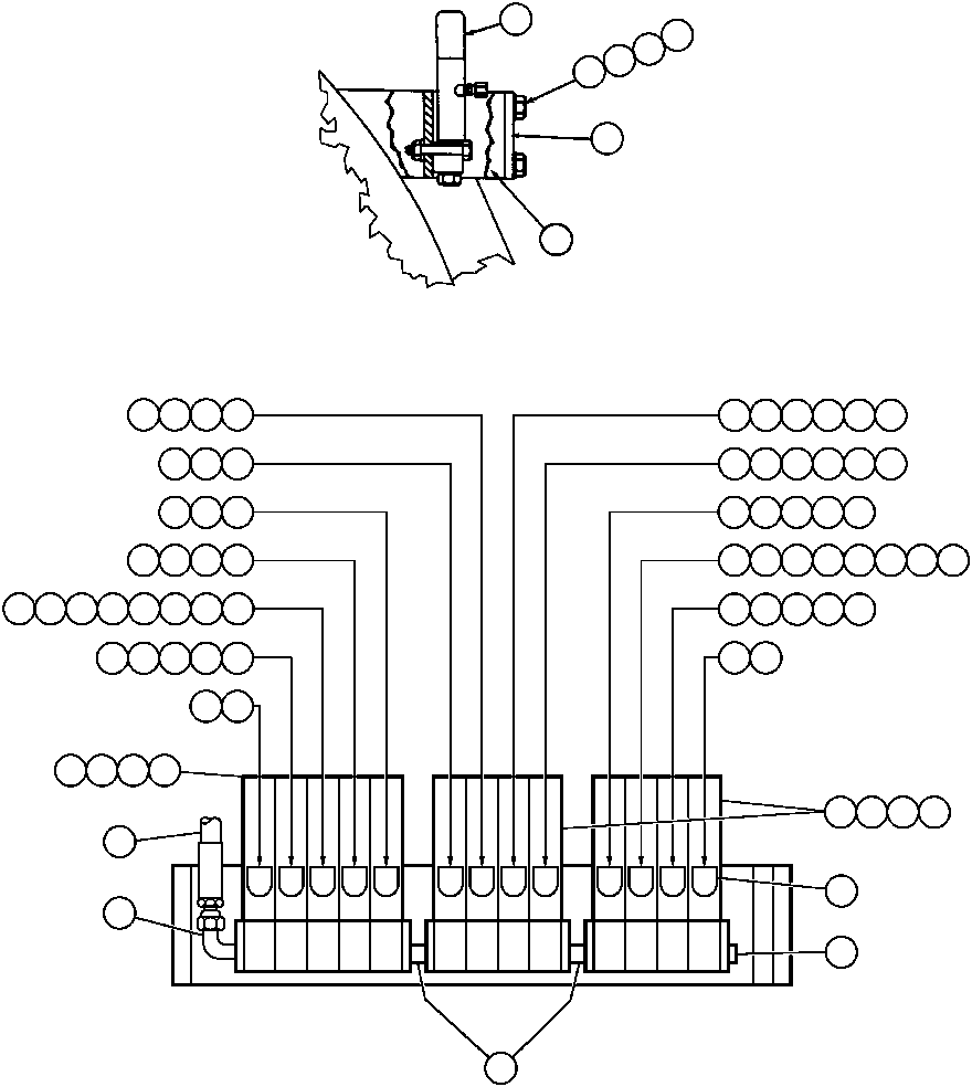Dump Trucks Komatsu / AFE32-BQ 830E S/N 32229              SUNCOR(AFE32-BQ) / AUTOMATIC LUBRICATION SYSTEM(420 : 40702)