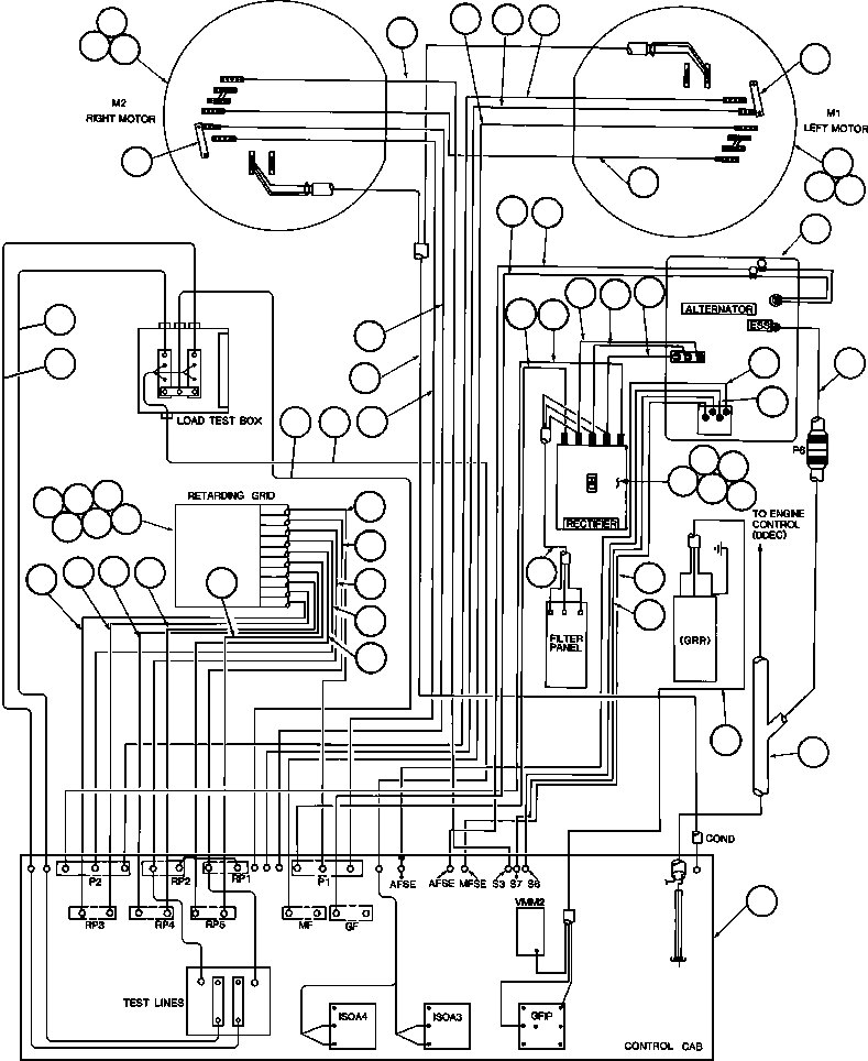 Dump Trucks Komatsu / AFE32-BV 830E S/N 32274-32277   SOUTHERN PERU COPPER(AFE32-BV) / ELECTRIC POWER COMPONENTS WIRING(196 : 40453)
