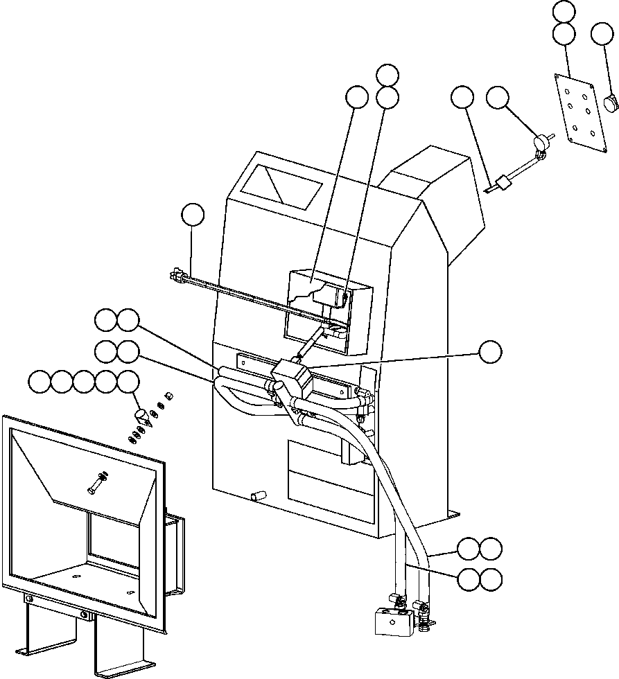 Dump Trucks Komatsu / AFE32-BW 830E S/N 32269              CYPRUS STARFIRE(AFE32-BW) / HEATER TEMPERATURE CONTROL INSTL(168 : 41357)