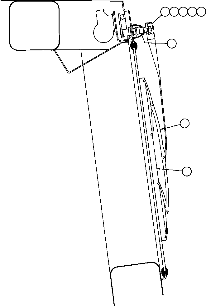 Dump Trucks Komatsu / AFE32-BW 830E S/N 32269              CYPRUS STARFIRE(AFE32-BW) / WINDSHIELD WIPER INSTL(170 : 40623)
