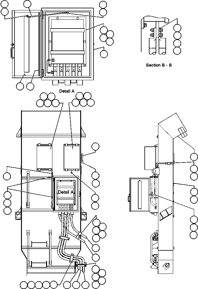 Dump Trucks Komatsu / AFE32-BW 830E S/N 32269              CYPRUS STARFIRE(AFE32-BW) / INLET DUCT ASSM (ED1182)(196 : 40521)