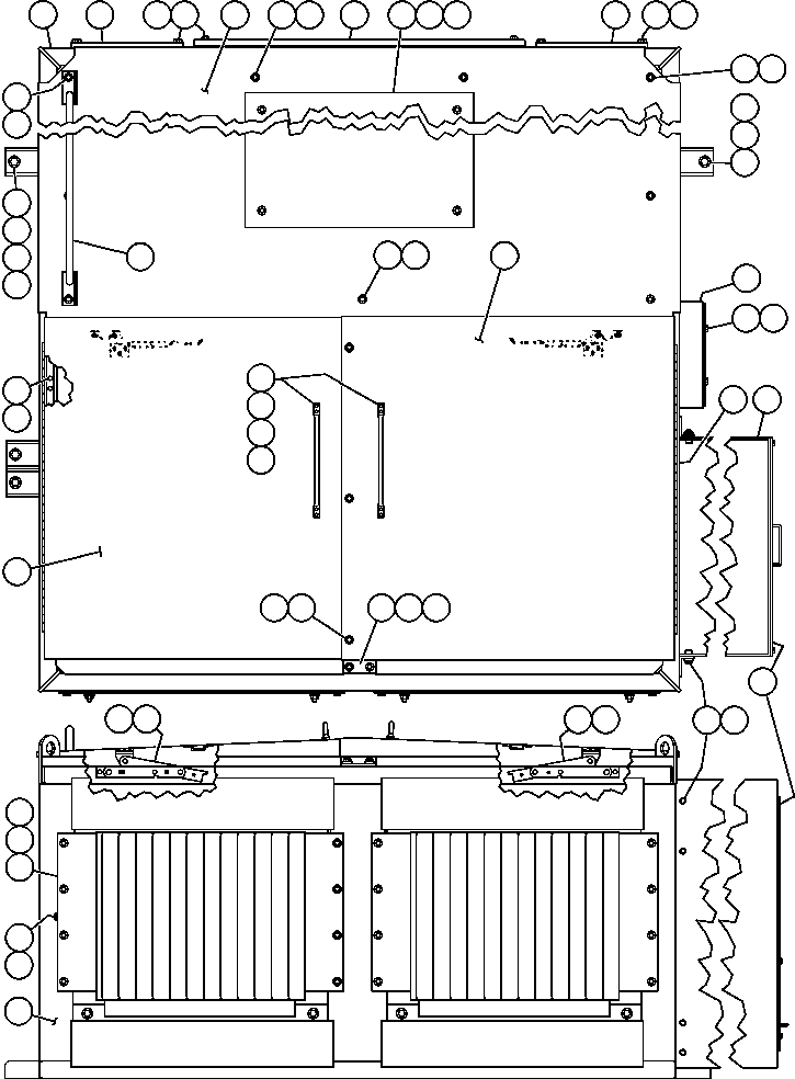 Dump Trucks Komatsu / AFE32-BW 830E S/N 32269              CYPRUS STARFIRE(AFE32-BW) / BLOWN GRID - 3 STEP, 18 ELEMENT(198 : 40653)