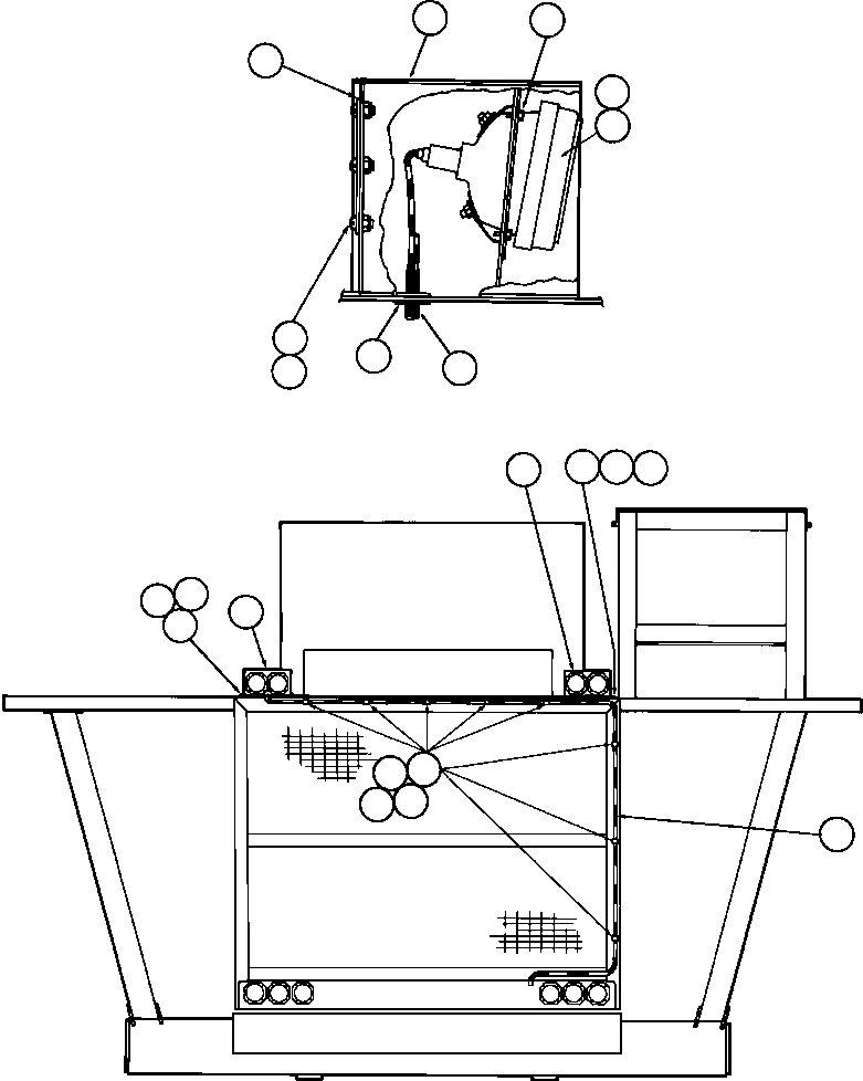 Dump Trucks Komatsu / AFE32-BW 830E S/N 32269              CYPRUS STARFIRE(AFE32-BW) / HI-MOUNTED HEAD LIGHTS(434 : 40670)