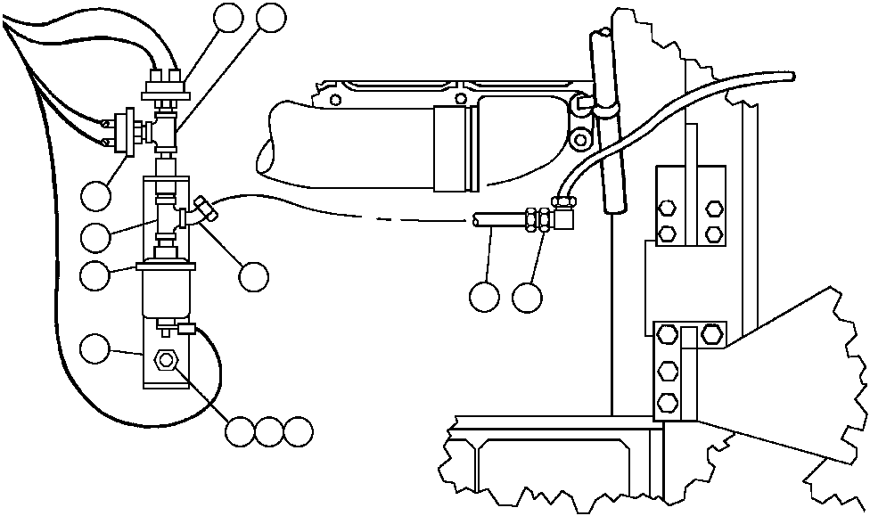 Dump Trucks Komatsu / AFE32-CD 830E                  ELKVIEW(AFE32-CD) / ENGINE OIL PRESSURE PIPING(060 : 40690)