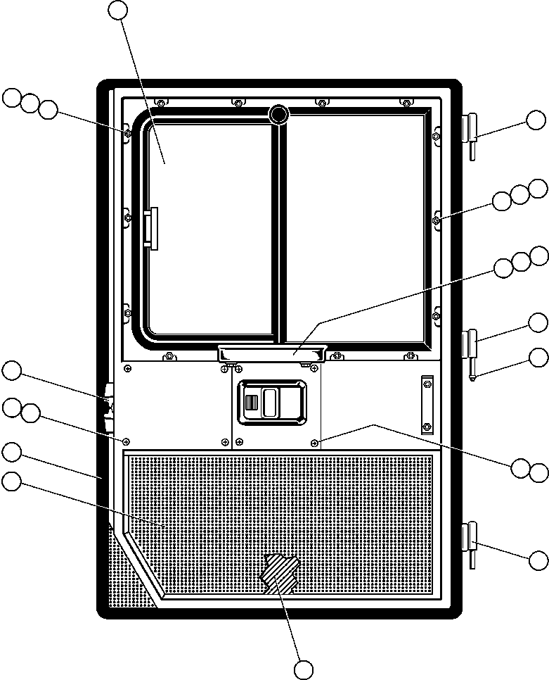 Dump Trucks Komatsu / AFE32-CE 830E S/N 32326-32328   WESTERN COLLERIES(AFE32-CE) / DOOR ASSM - R.H. (VE6684)(144 : 40245)