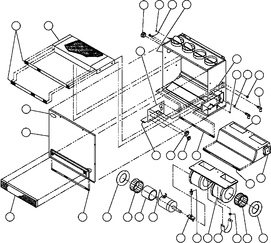 Dump Trucks Komatsu / AFE32-CE 830E S/N 32326-32328   WESTERN COLLERIES(AFE32-CE) / HEATER ASSM (PB8386)(166 : 30643)