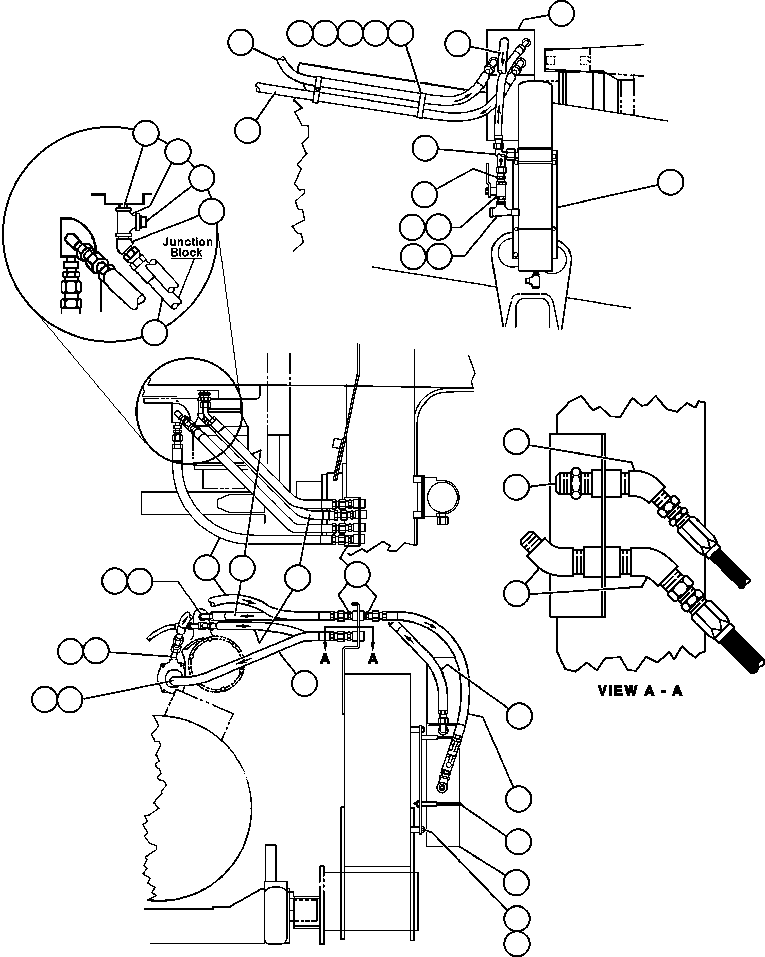 Dump Trucks Komatsu / AFE32-CE 830E S/N 32326-32328   WESTERN COLLERIES(AFE32-CE) / ENGINE FUEL PIPING(330 : 40903)