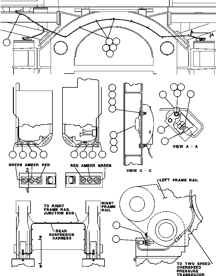 Dump Trucks Komatsu / AFE32-CE 830E S/N 32326-32328   WESTERN COLLERIES(AFE32-CE) / PAYLOAD METER/ON BOARD WEIGHING SYSTEM(426 : 40419)
