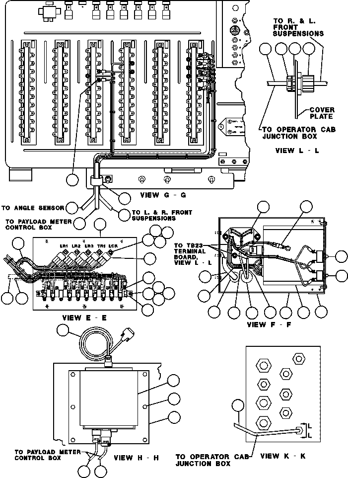 Dump Trucks Komatsu / AFE32-CE 830E S/N 32326-32328   WESTERN COLLERIES(AFE32-CE) / PAYLOAD METER/ON BOARD WEIGHING SYSTEM - 3(430 : 40421)