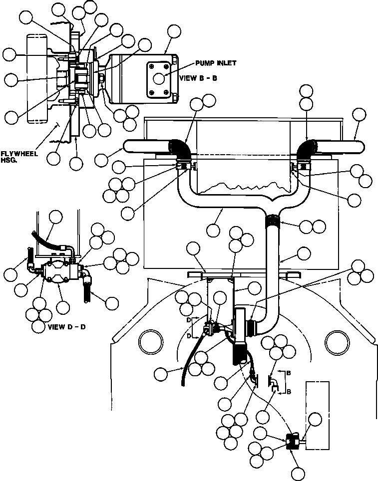 Dump Trucks Komatsu / AFE32-CE 830E S/N 32326-32328   WESTERN COLLERIES(AFE32-CE) / AIR INTAKE FILTRATION INSTL - 1(436 : 40171)