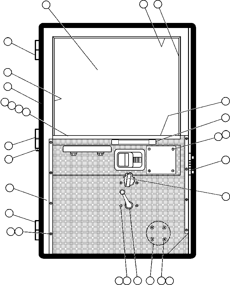 Dump Trucks Komatsu / AFE32-DS 830E S/N 32546 & 32553-32557  R.W. MILLER(AFE32-DS) / DOOR ASSM - L.H. (BF2300)(138 : 41129)