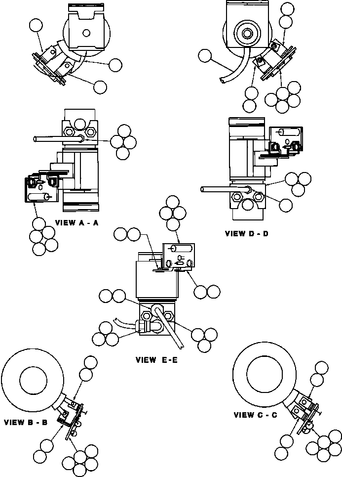 Dump Trucks Komatsu / AFE32-DS 830E S/N 32546 & 32553-32557  R.W. MILLER(AFE32-DS) / CONTROL CABINET COMPONENTS(248 : 40786)