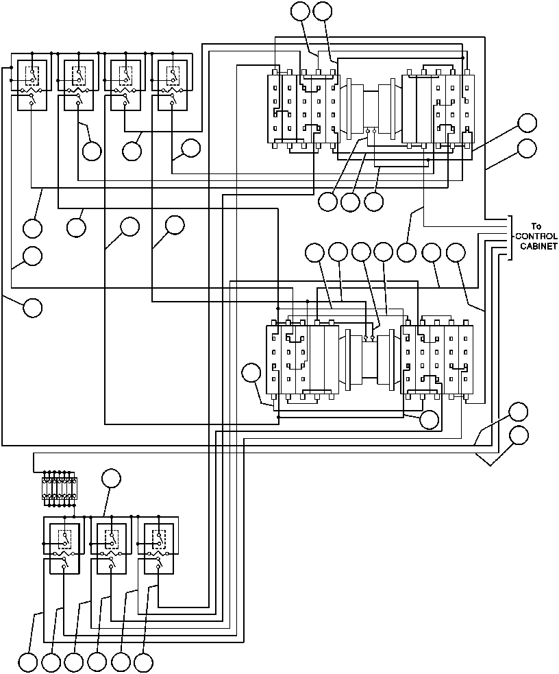 Dump Trucks Komatsu / AFE32-DT 830E S/N 32573               ZALDIVAR(AFE32-DT) / ELECTRIC POWER COMPONENTS WIRING - 1(208 : 40626)