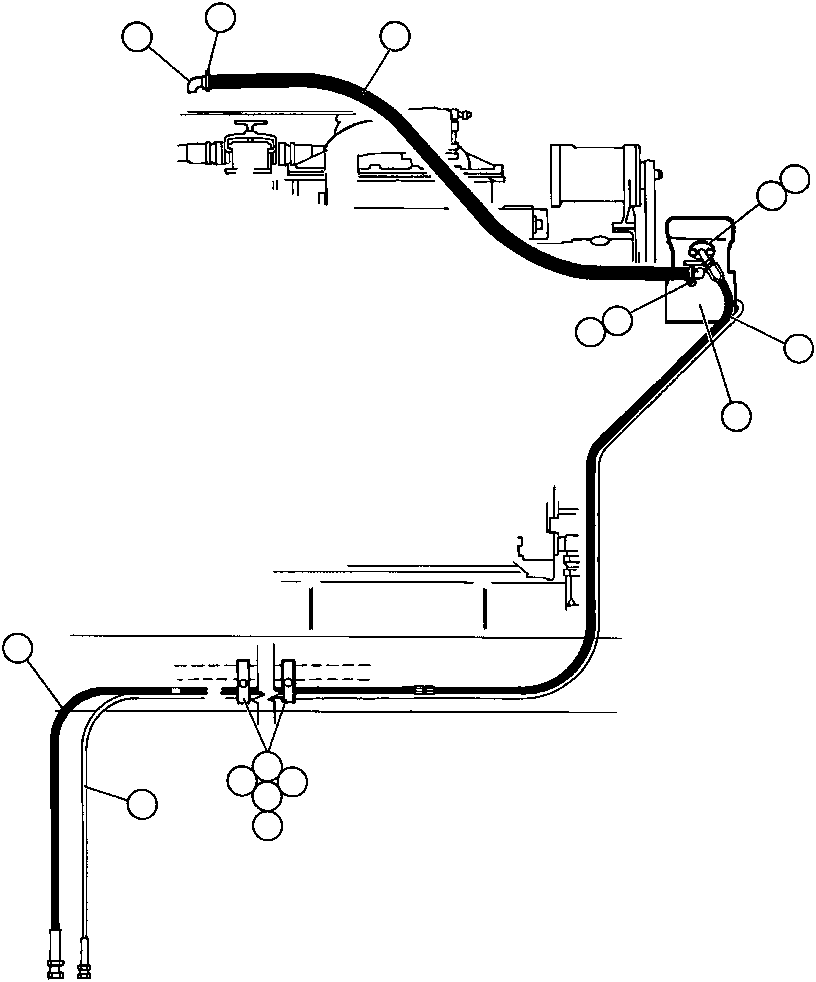 Dump Trucks Komatsu / AFE32-DT 830E S/N 32573               ZALDIVAR(AFE32-DT) / AIR COMPRESSOR PIPING(336 : 41162)