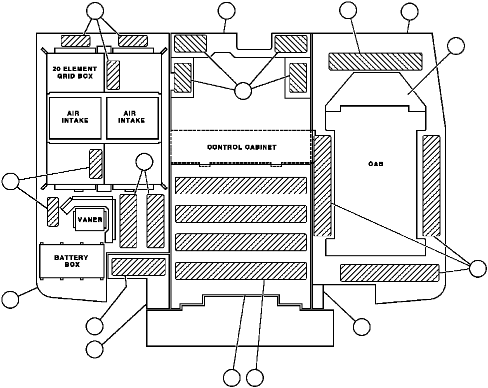 Dump Trucks Komatsu / AFE32-ED 830E                 COLLAHUASI(AFE32-ED) / DECK SECTIONS & SAFETY WALK(022 : 41159)