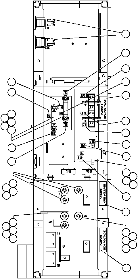 Dump Trucks Komatsu / AFE32-ED 830E                 COLLAHUASI(AFE32-ED) / CONTROL CABINET ASSM - FLOOR(272 : 35428)