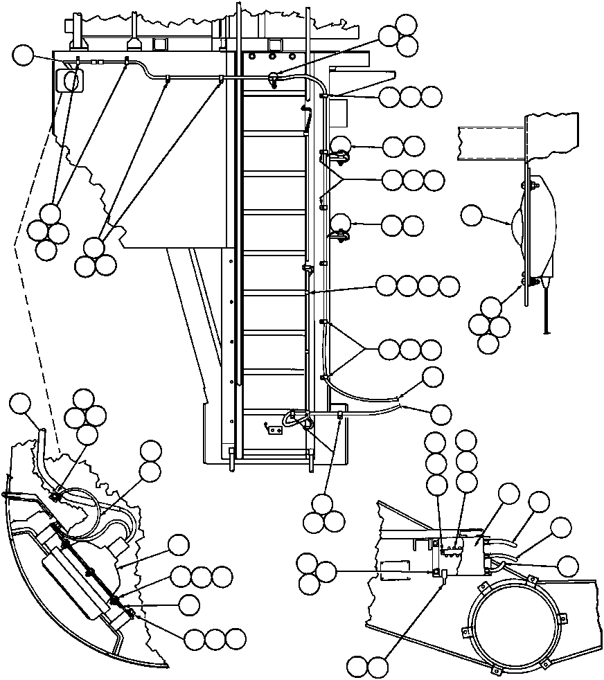 Dump Trucks Komatsu / AFE32-ED 830E                 COLLAHUASI(AFE32-ED) / RIGHT UPRIGHT ELECTRICAL GROUP(366 : 41268)