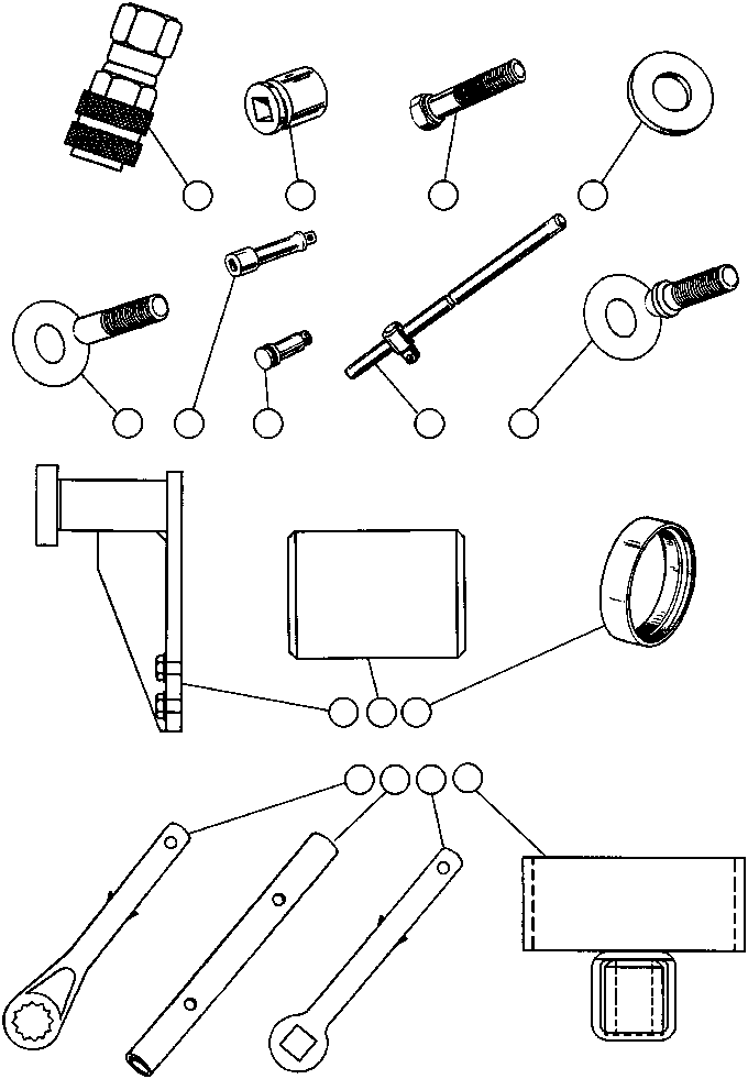 Komatsu parts book diagram for AFE32-ED 830E                 COLLAHUASI: TOOL GROUP - INTERNATIONAL (EB6678)