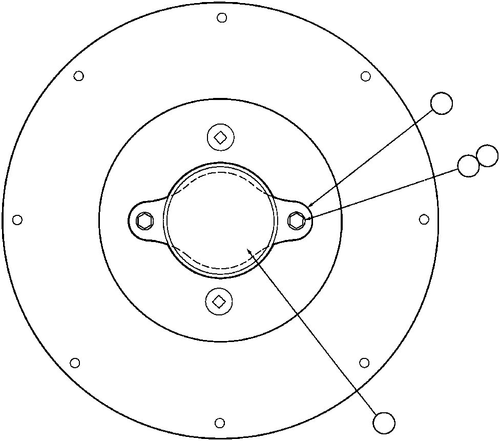Komatsu parts book diagram for AFE32-ED 830E                 COLLAHUASI: HUBODOMETER INSTL