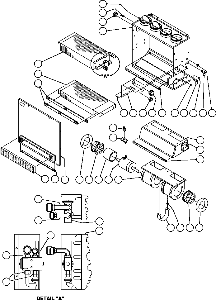 Dump Trucks Komatsu / AFE32-EW 830E S/N 32753 & 32757 BHP ROBINSON(AFE32-EW) / HEATER/AIR CONDITIONER (PB8386/PB8388)(180 : 35430)