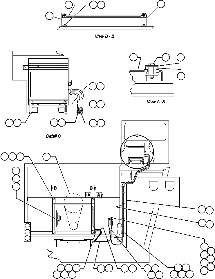 Dump Trucks Komatsu / AFE32-EW 830E S/N 32753 & 32757 BHP ROBINSON(AFE32-EW) / AIR CONDITIONING PIPING & INSTALLATION(182 : 41056)