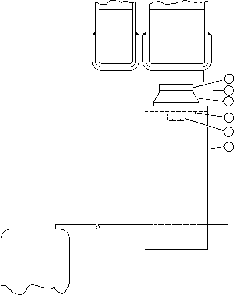 Komatsu parts book diagram for AFE32-EZ 830E                 COLLAHUASI: RADIATOR STABILIZER